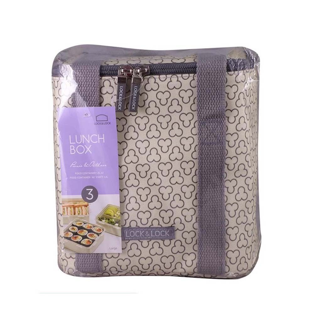 Lock&Lock Lunch Box 3PCS With Bag HPL-856CI