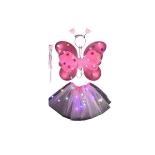 Beauty House LED Butterfly Fairy Costume Set Blue