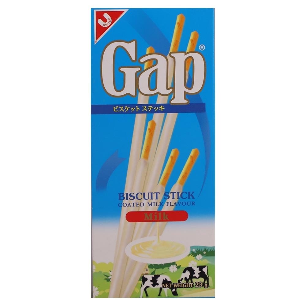 United Gap Biscuit Stick Milk 23G