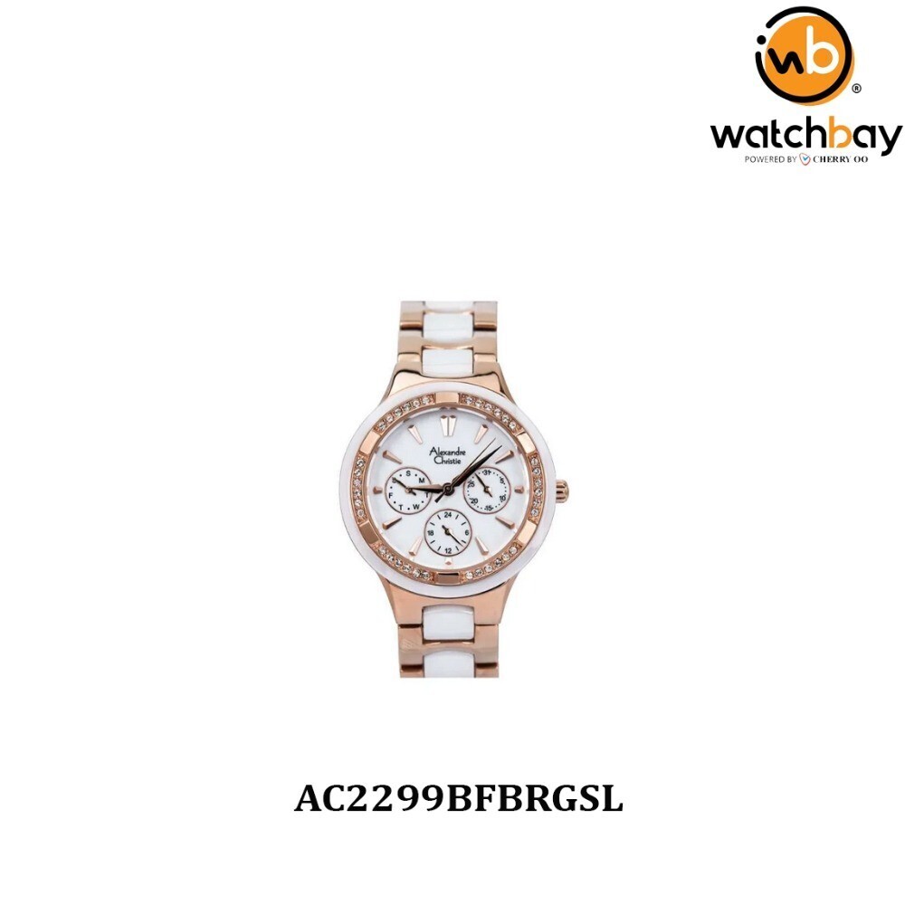 Alexandre Christie Women Watch AC2299BFBRGSL Cherry Oo