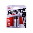 Energizer Max Battery Aa Size 2PCS (Card)