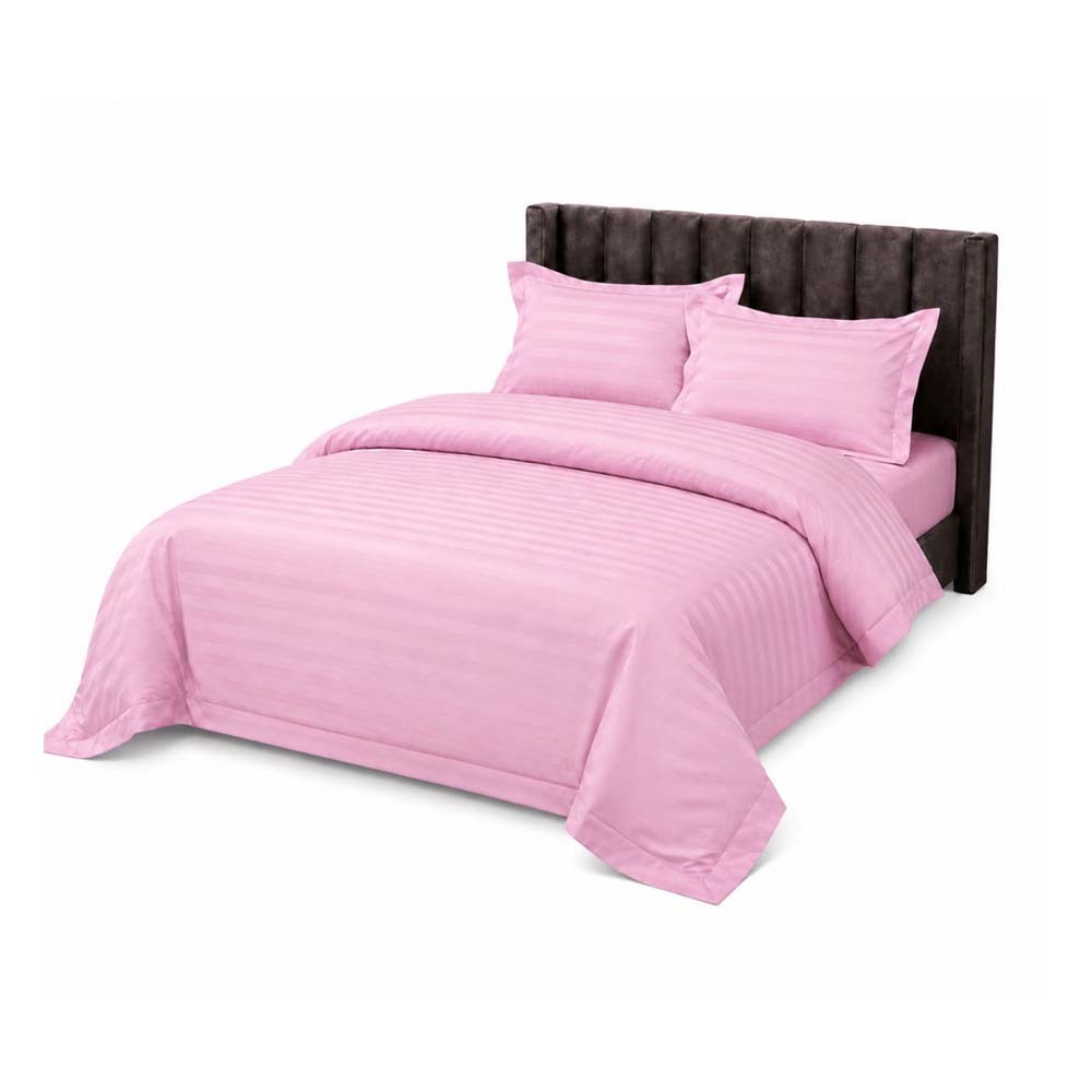 Harmony Homes Top Line Double Bedsheet Pink