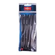 Unimax Gel Pen Trigel Classic Black 5PCS