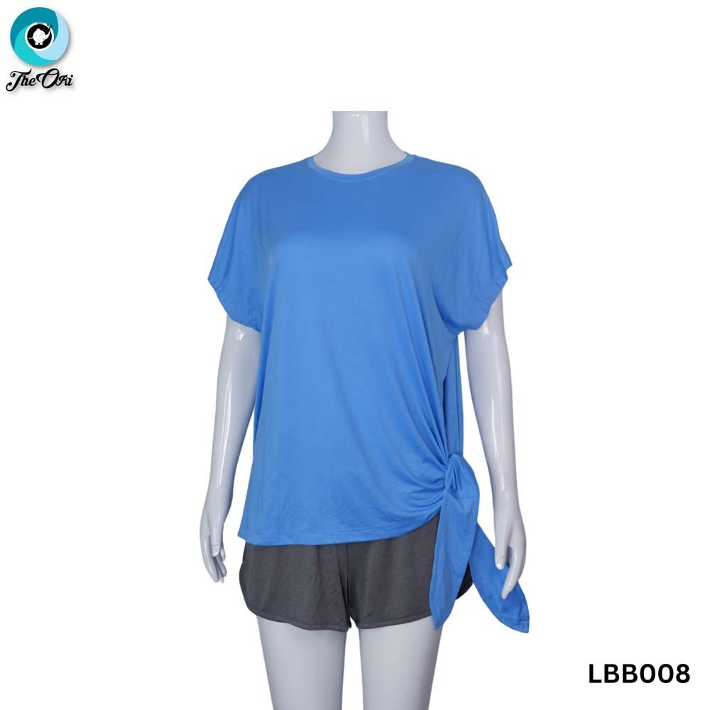 Max & Mia Women Sport Top LBB008 Blue Extra Small