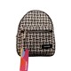 Konoko Cotton Mini Backpack Small (Brown Tweed)