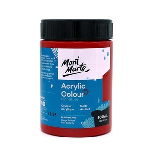 M.M. Acrylic Colour 300ML - Lamp Black