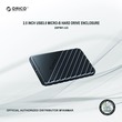 ORICO 2.5inch USB3.0 Micro-B Hard Drive Enclosure ( Black ) ORICO-25PW1-U3-Bk