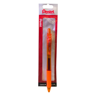 Pentel Energel Gel Pen 0.5MM BLN105 Orange