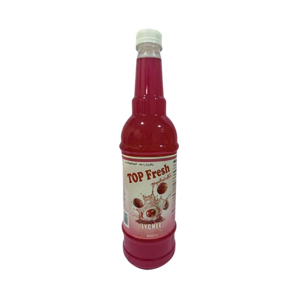 Top Fresh Lychee Syrup 800ML
