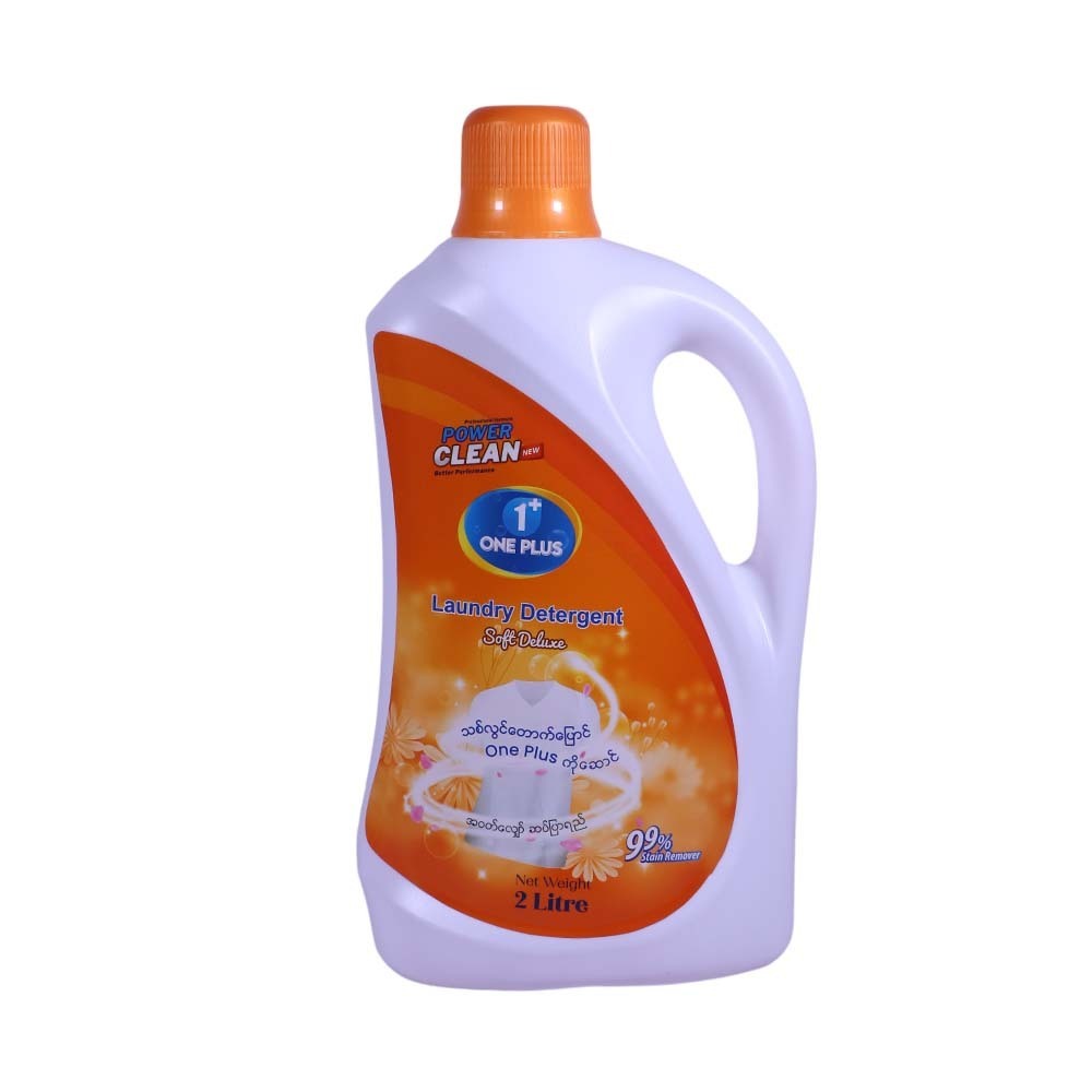 One Plus Detergent Liquid Soft Deluxe 2L
