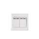 OPPLE OP-C011022A (C01, 2 gang 2 way) Switch and Socket (OP-20-004)