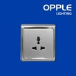 OPPLE OP-E06S1391-Y1-3 pin multi socket(10A) Switch and Socket (OP-23-218)