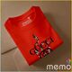 memo ygn GUCCI unisex Printing T-shirt DTF Quality sticker Printing-Red (Large)