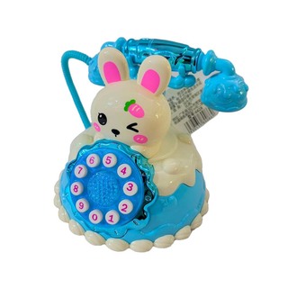 Baby Cele 6828 Rabbit Shape Telephone 10654 Pink