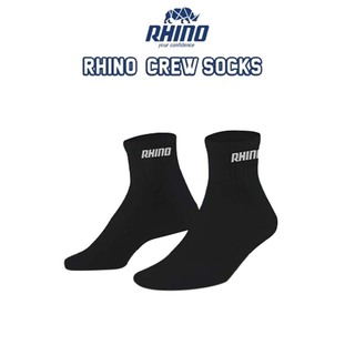 Rhino Rhino Crew Sock Gray RHC-1523-EE