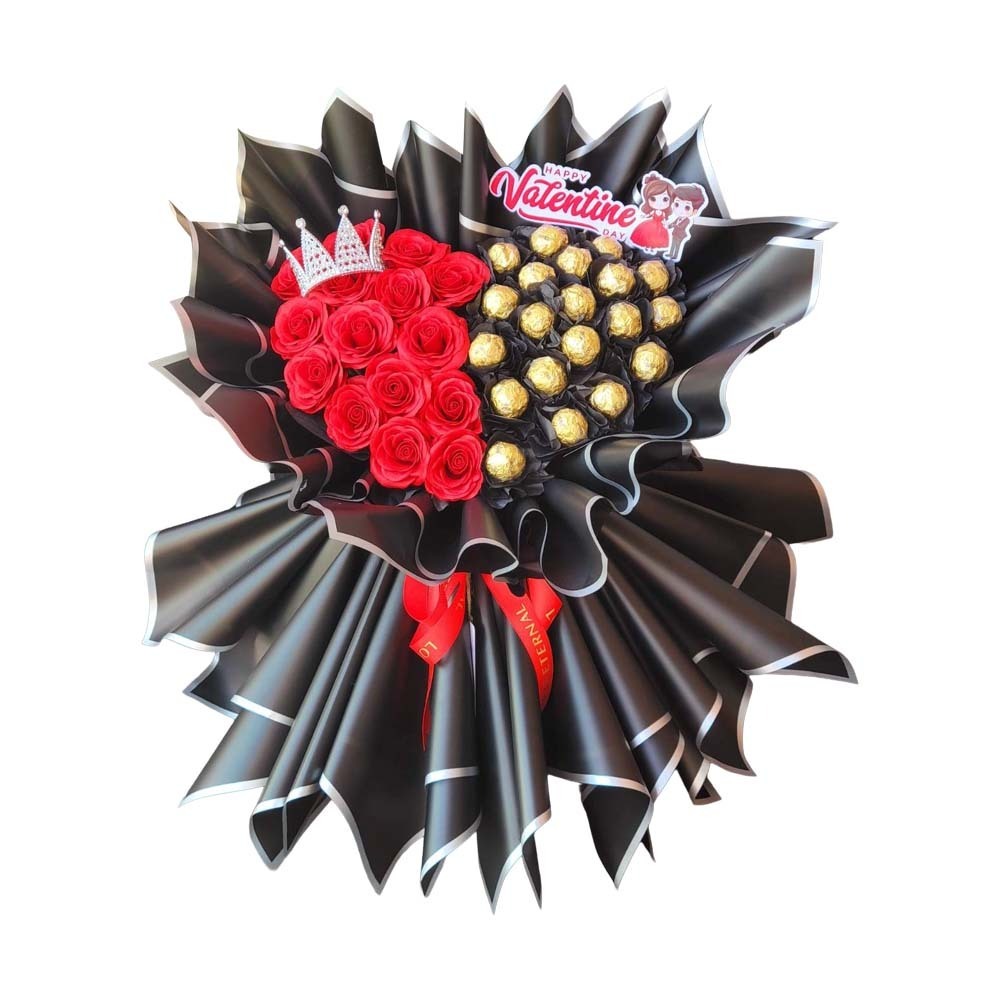 Li Li Floral Service The Royal Heart - Valentine Special