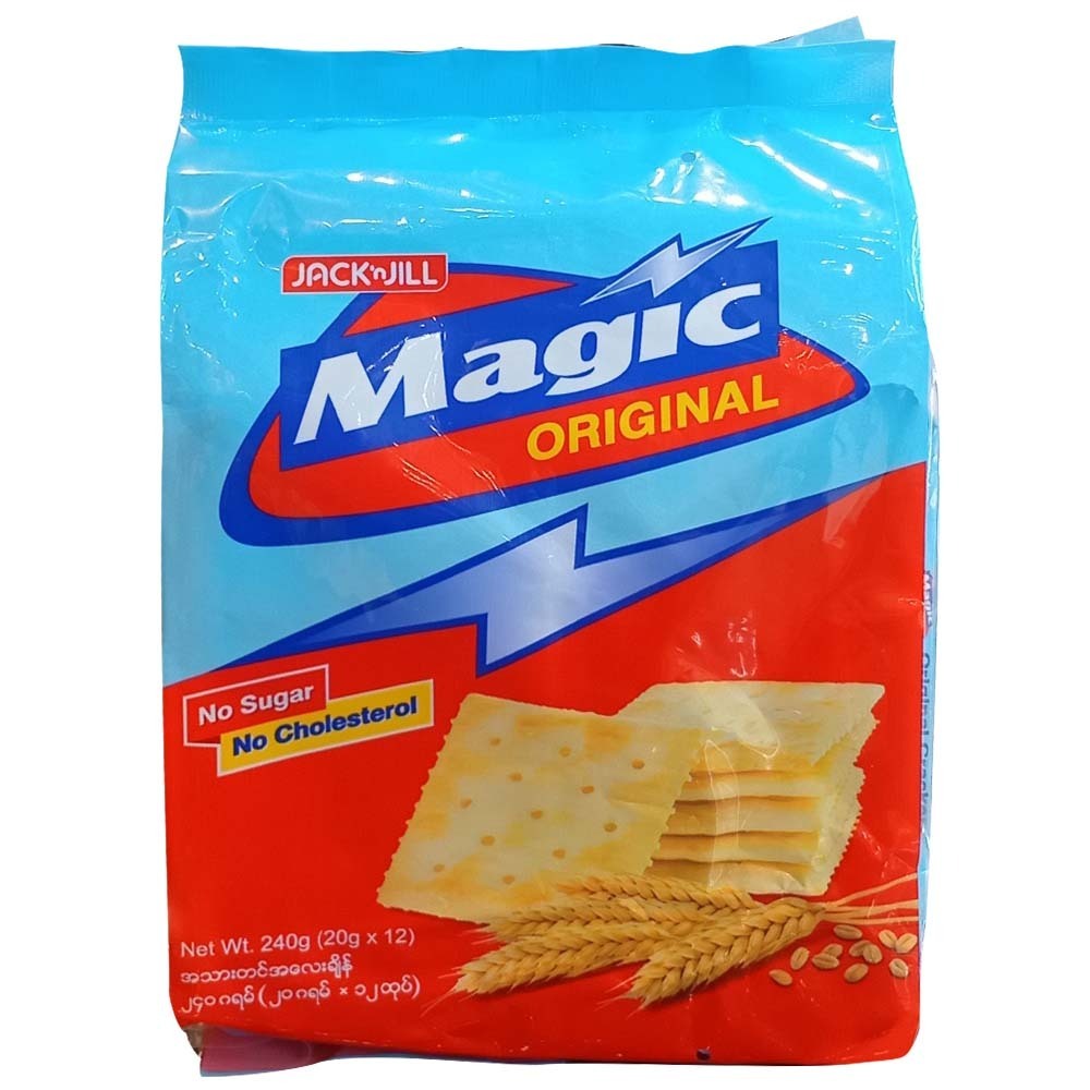 Jack&Jill Magic Original Cracker No Sugar 240G