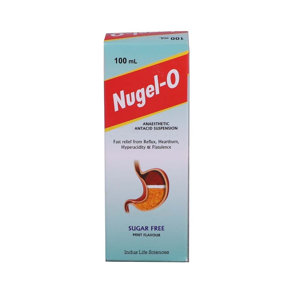 Nugel-O Antacid Suspension 100ML