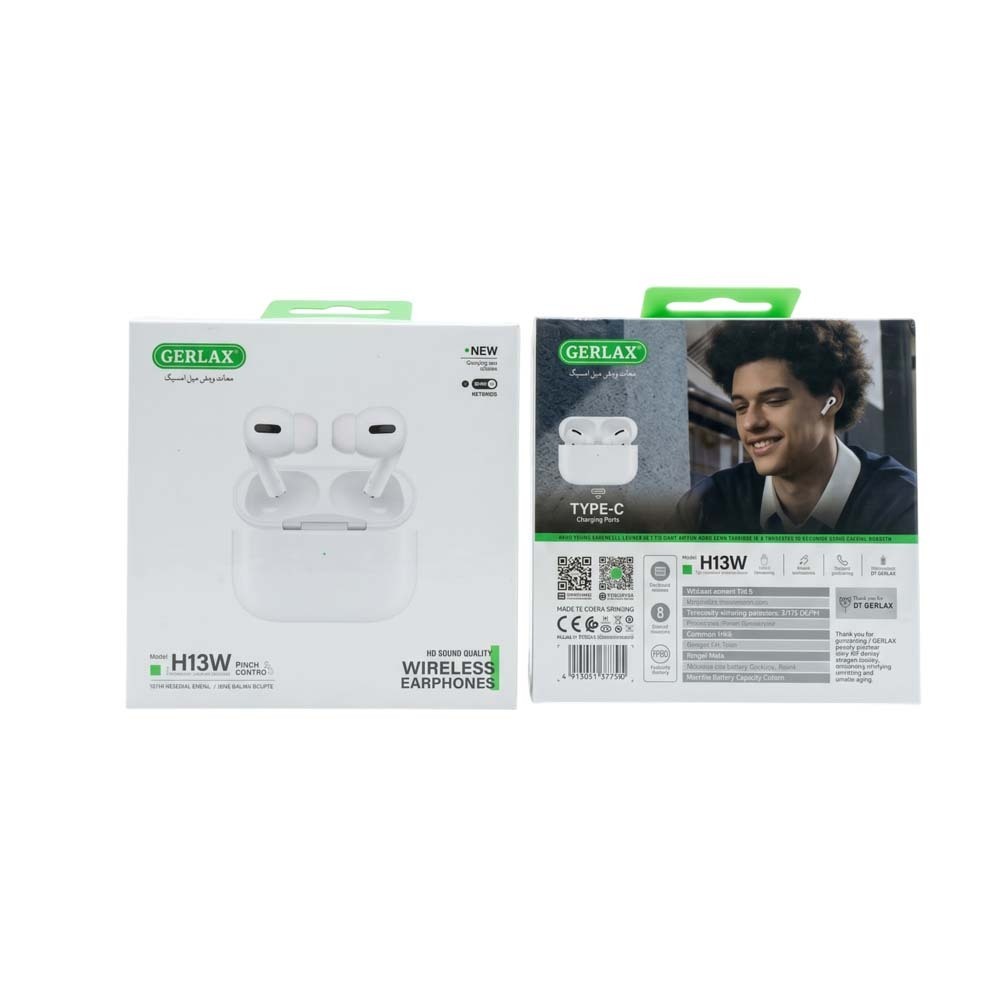Gerlax H13 W Wireless Earphone (White)