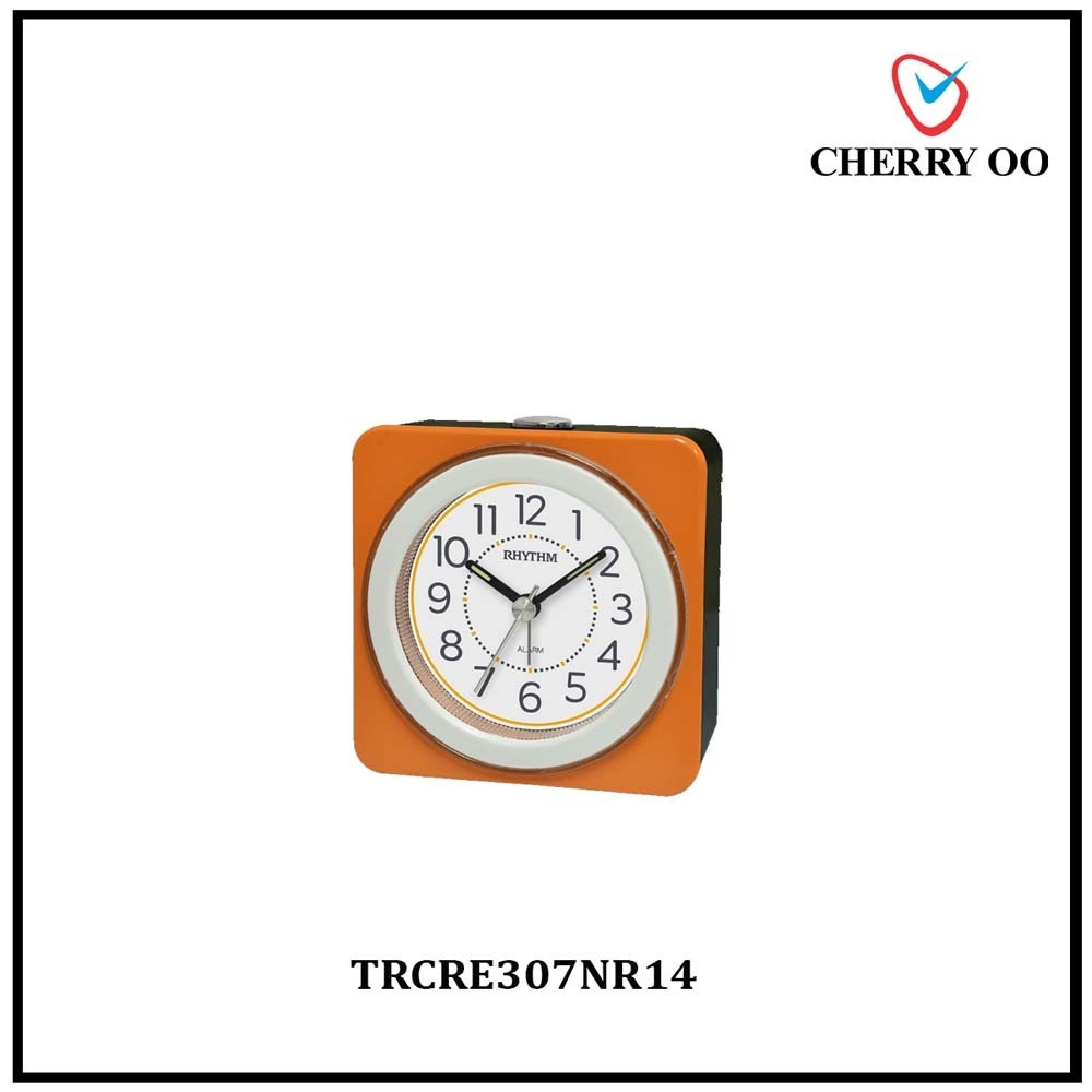 Rhythm Table Clock TRCRE307NR14  Cherry Oo