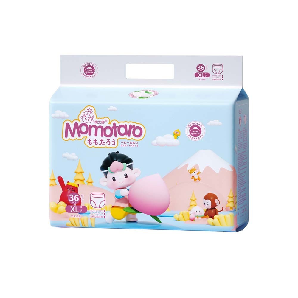 Momotaro New Series Diaper Pants  XL 36 PCS