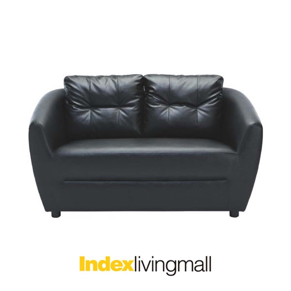 Winner H-MAX PVC 2/S Sofa Black