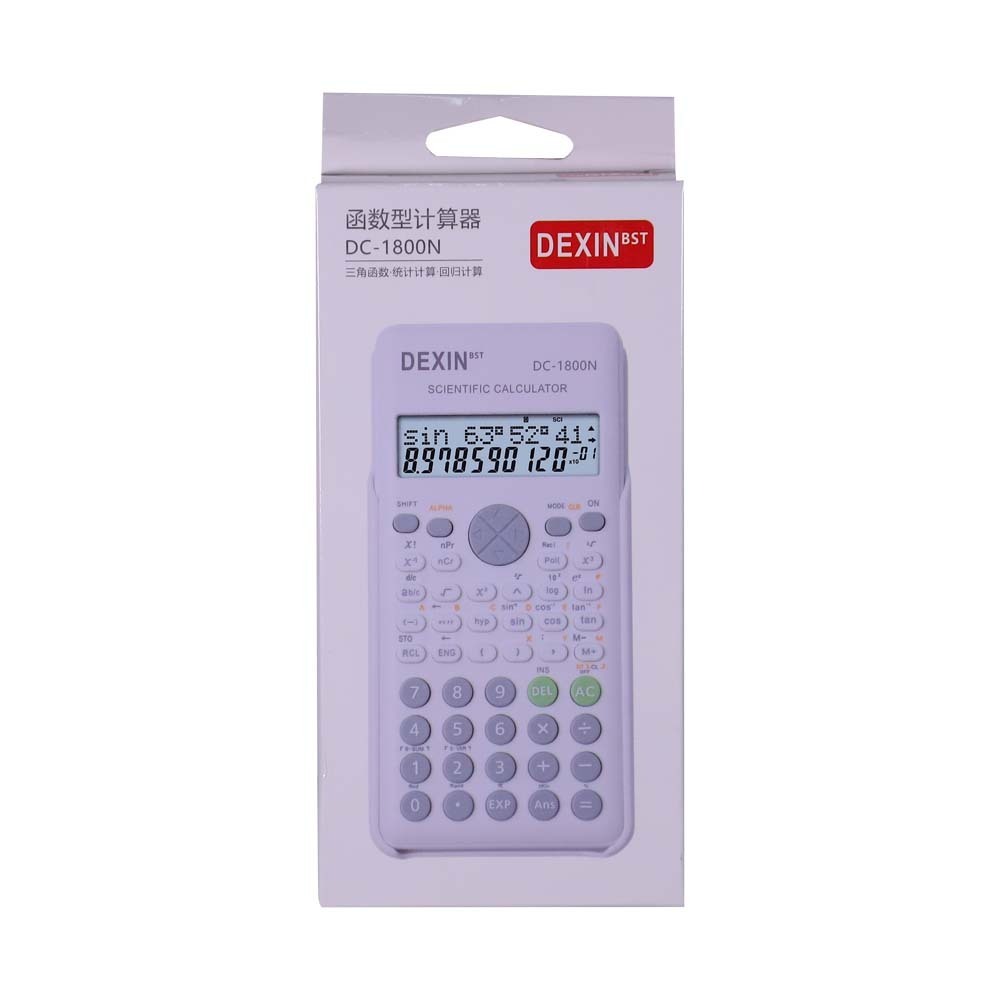 Dexin Scientific Calculator DC-1800N-1