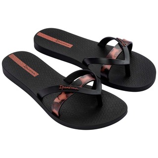 Ipanema Kirei Chic Fem Flip (No-7) Black & Brown Tile 183673BB74007