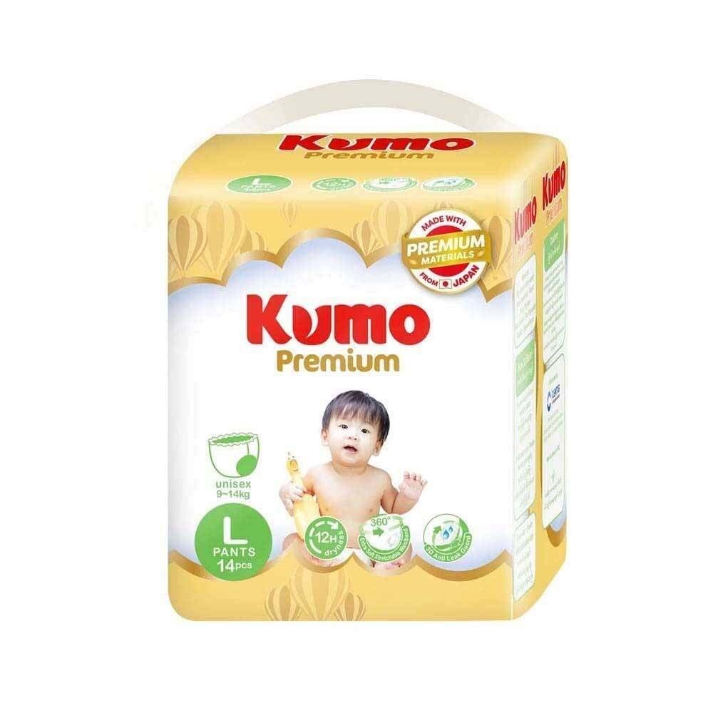 Kumo Premium Baby Diaper Large Pants 14PCS