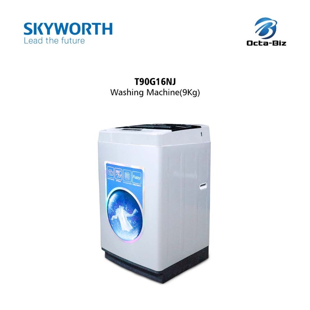 SKYWORTH Washing Fully Auto (9 kg) Sliver T90G16NJ
