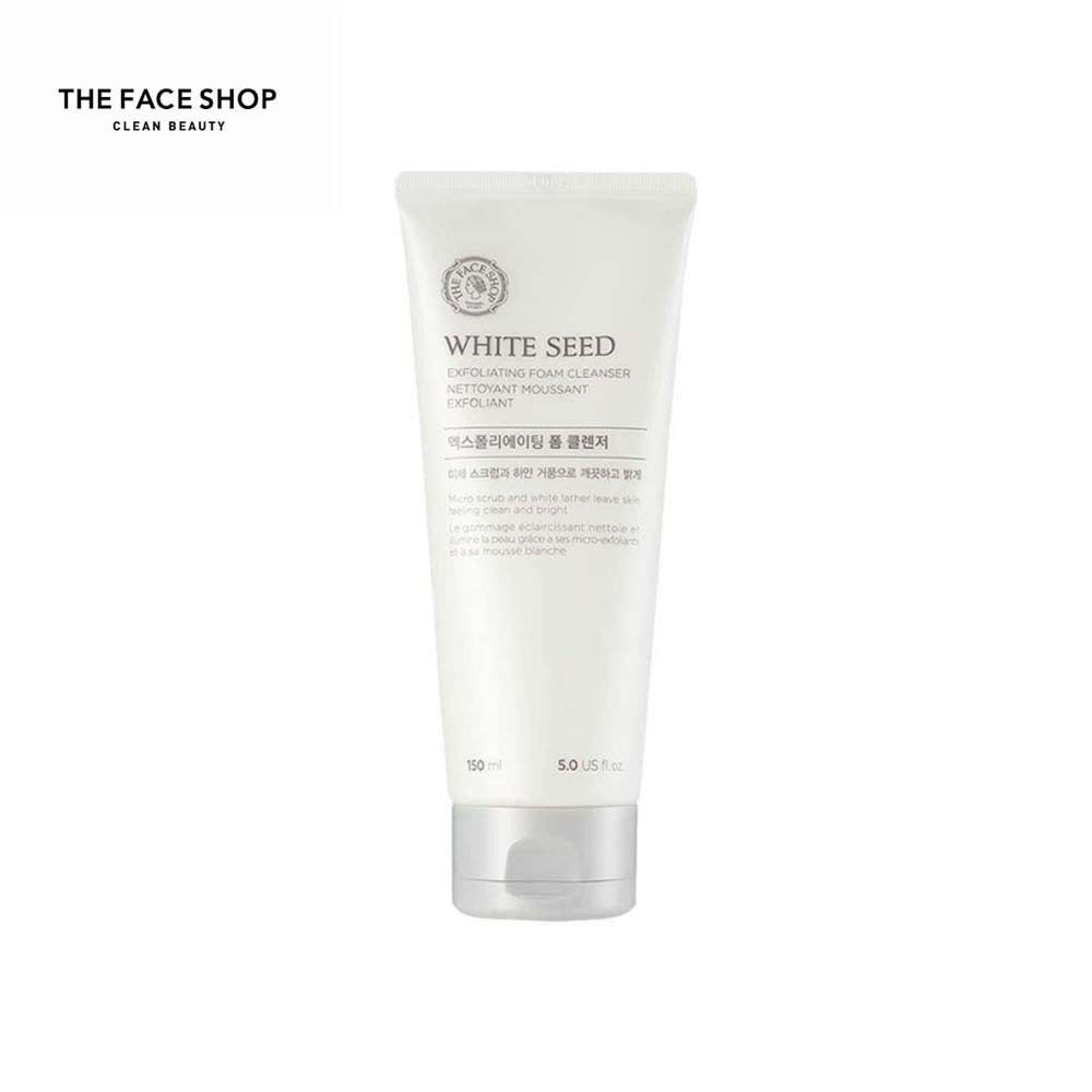 The Face Shop Official White Seed Exfoliating Cleansing Foam 8806182593901