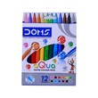 Doms Water Colour Pens 12PCS Art No.7265