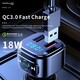 Konfulon C-78 (Fast Charging 18W Bluetooth Car Charger) / Black