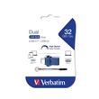 Verbatim Type-C 3.0 OTG (32GB) Blue
