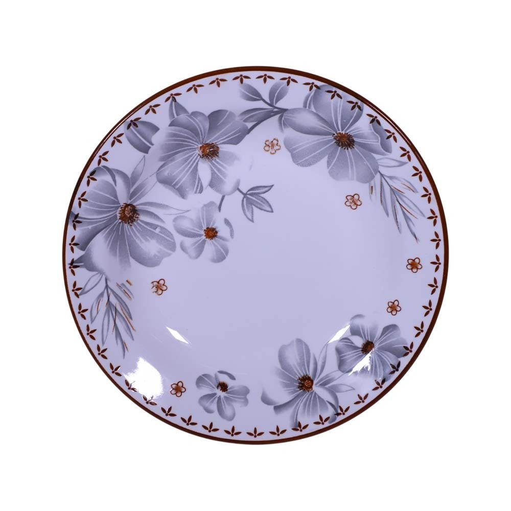 72 Flower Dinner Plate 9in