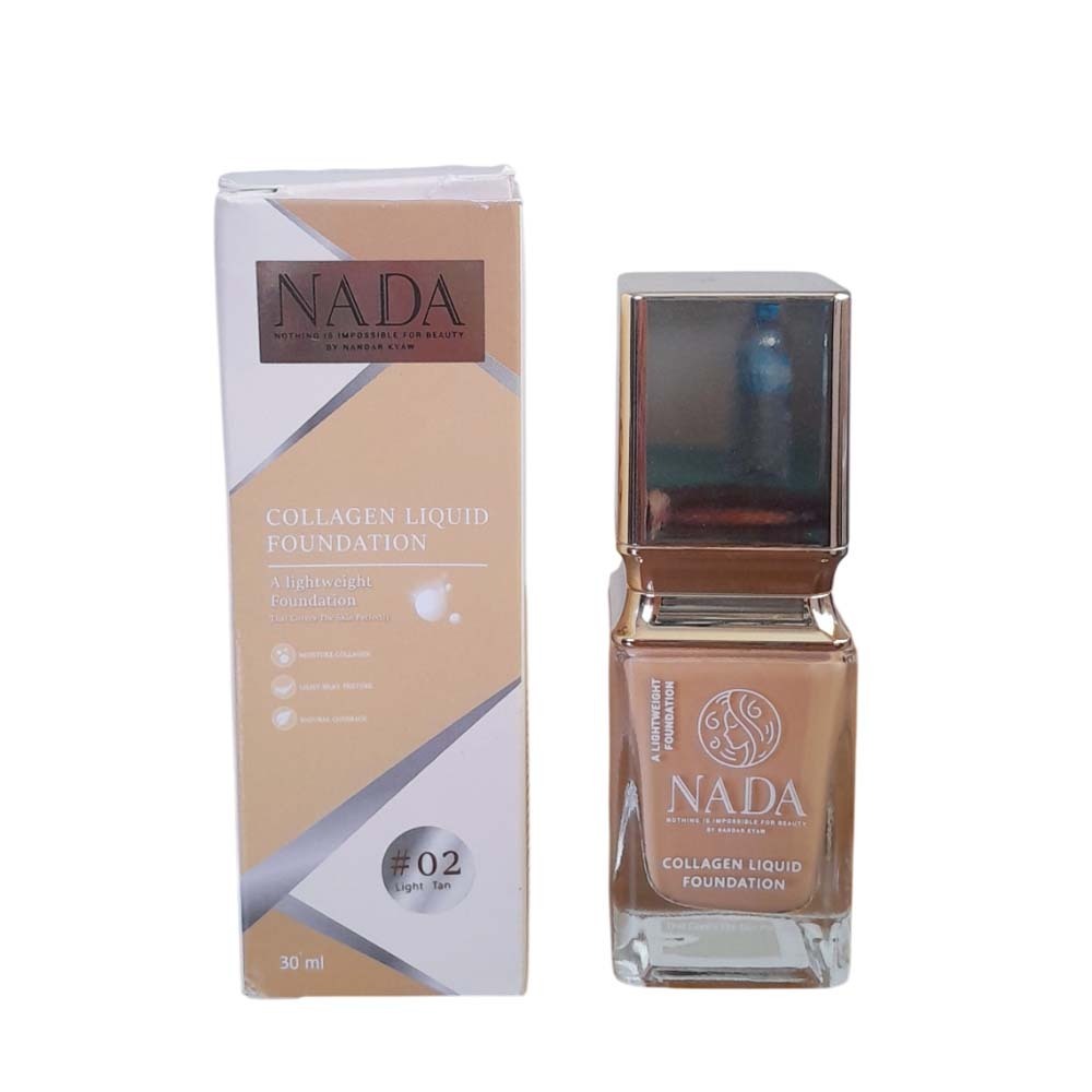 Nada Collagen Luquid Foundation #02 30ML