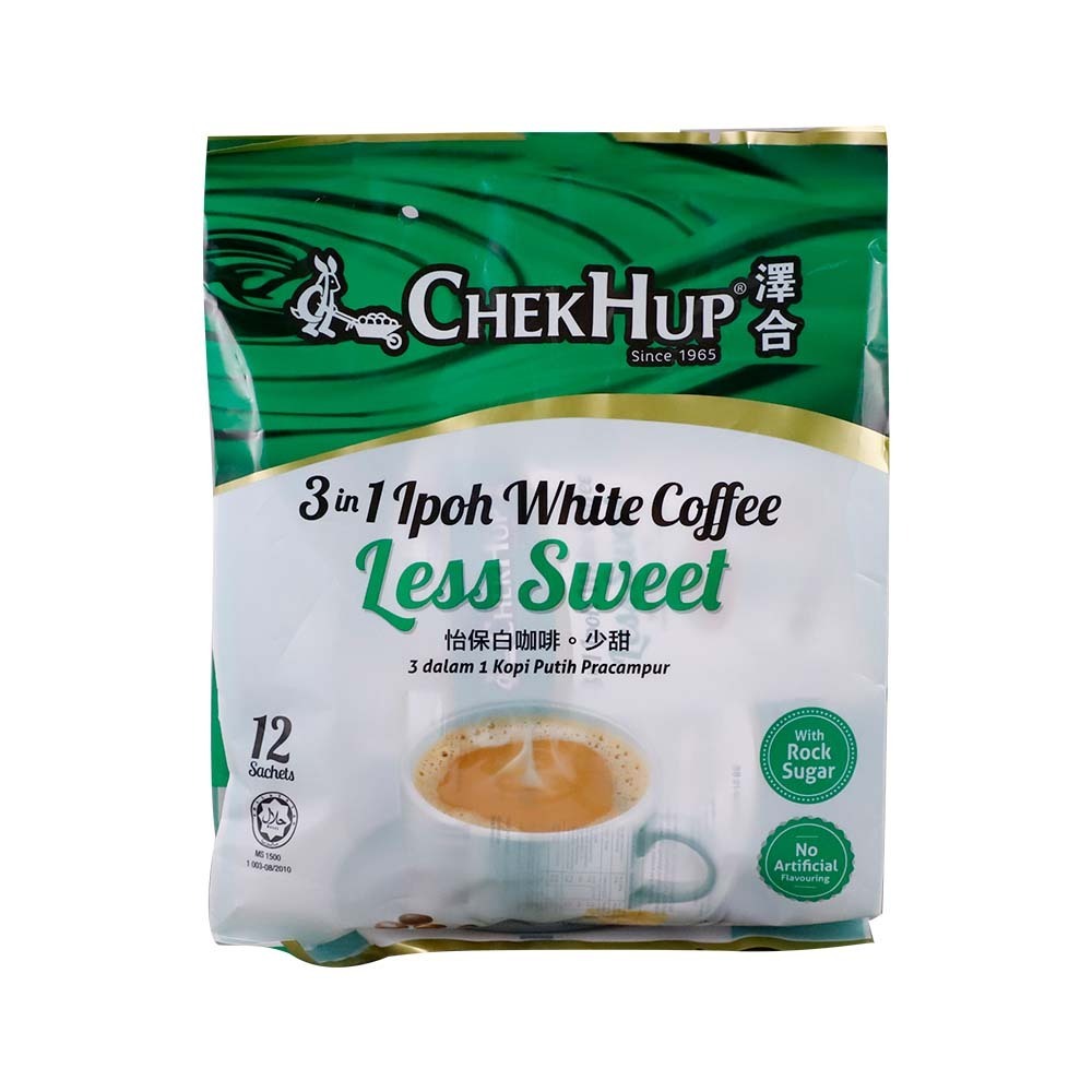 Chek Hup 3In1 White Coffee Less Sweet 12PCS 420G