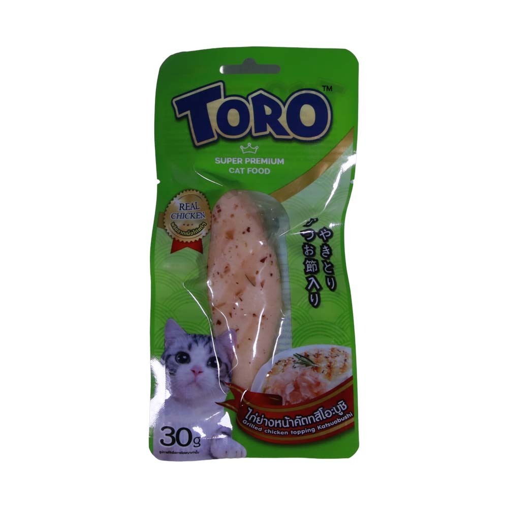 Toro Cat Food Grilled Chicken with Katsuobushi 30G