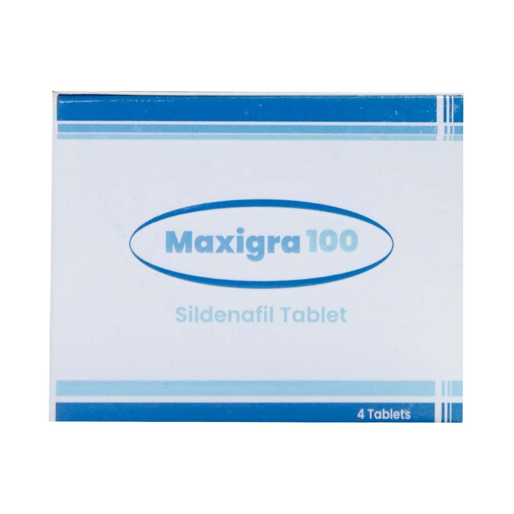 Maxigra Sildenafil Cirate Tablets 100MG 4PCS