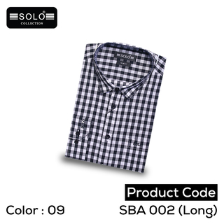 Solo Collection SBA 002 (Long) Slim Fit Shirt Large 13
