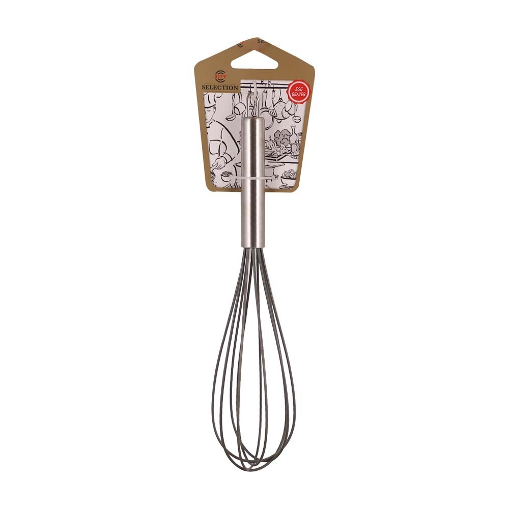 City Selection S/S Nylon Silicone Egg Beater