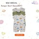 Te Te & Ta Ta Boy Romper Short Sleeves White 3-6 Months (1PCS) KRPB-S101