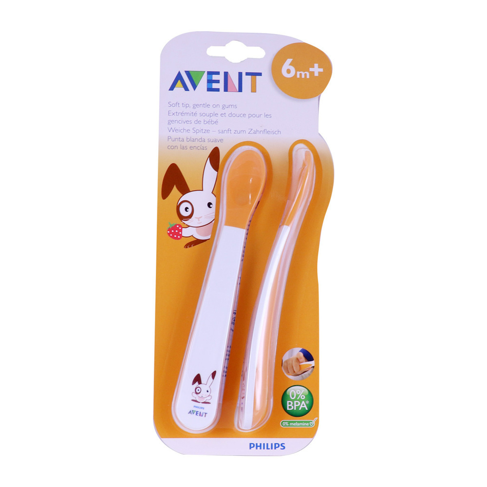 Avent Toddler Weaningspoons Natural SCF-710/00