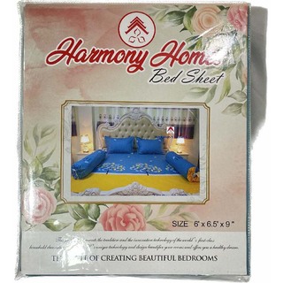 Harmoy Homes Bed Sheet Double (6' x 6.5' x 9") HH Double 246