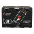 Burn Energy Drink 6 x 250ML