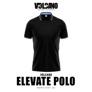 Volcano Men Elevate Polo Shirt White MDPV-S1011-01 Large