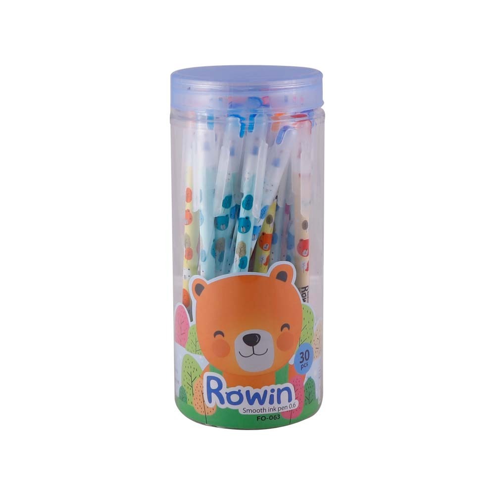 Flex Office Rowin Smooth Ink Pen 0.6MM 30PCS F0-063