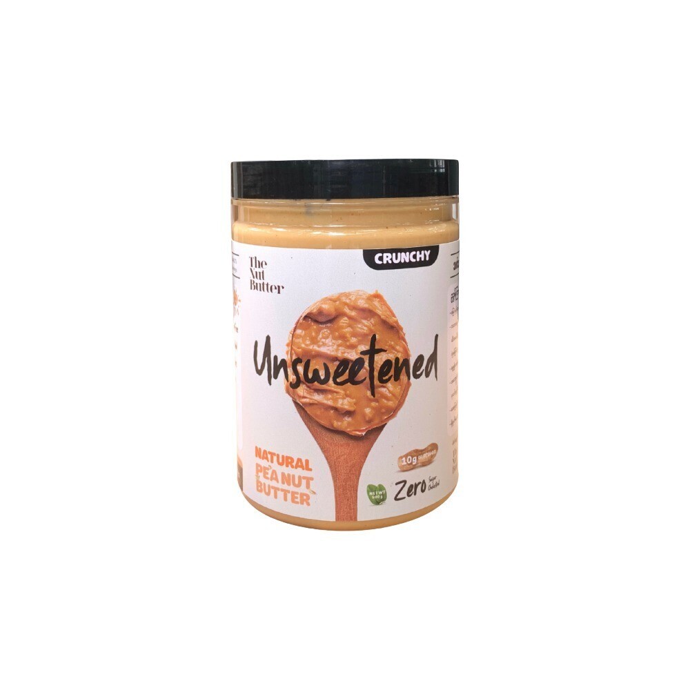 The Nut Butter Peanut Butter Crunchy (Unsweetened) 500G