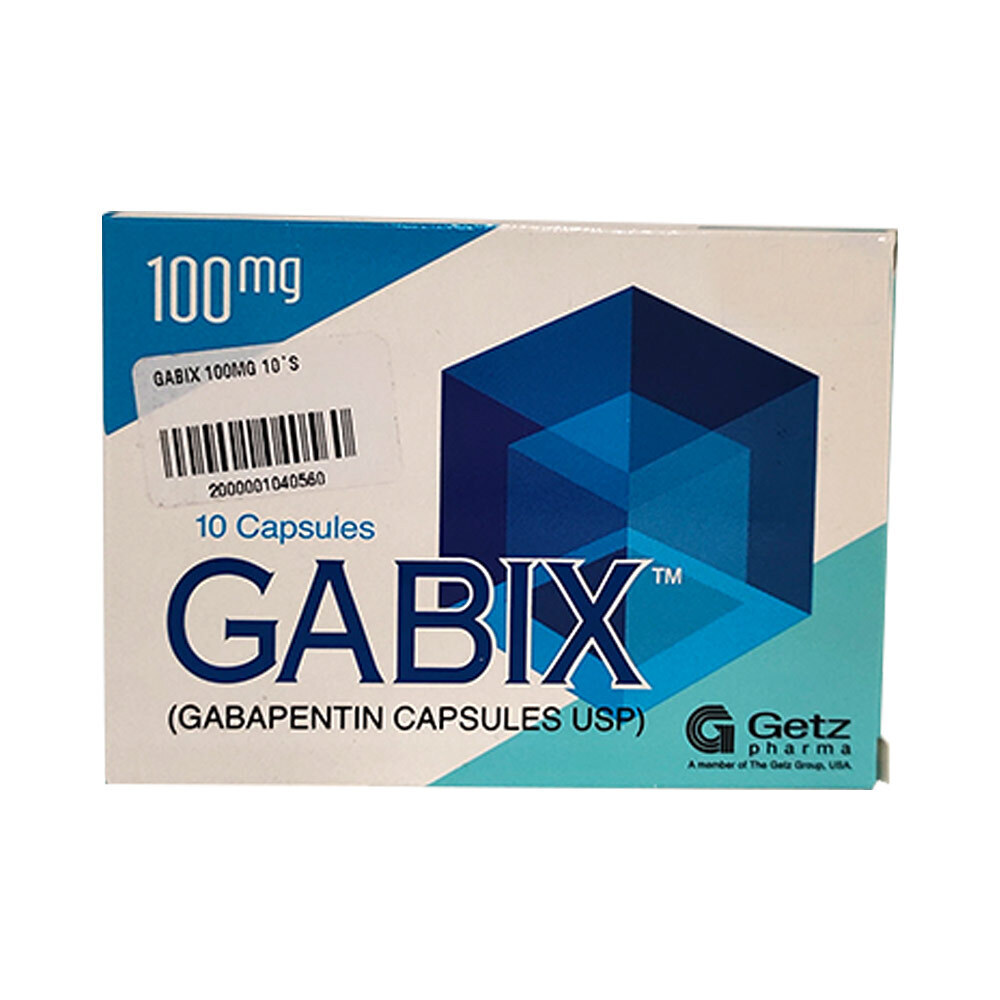 Gabix Gabapentin 100MG 10Capsules