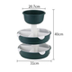 Hot Pot 3 Tier Tray (HCAAC001) Random Color